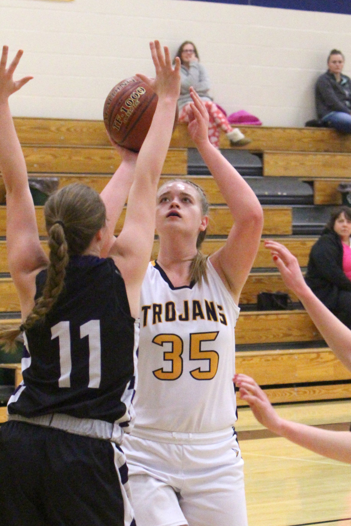 Lake Holcombe at New Auburn girls basketball 2-14-19